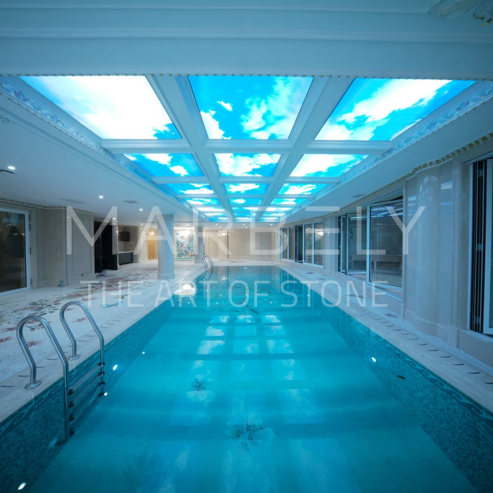 المسابح ومناطق الاسترخاء